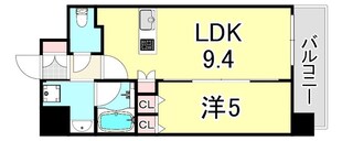 プレサンス昭和通ESRISEの物件間取画像